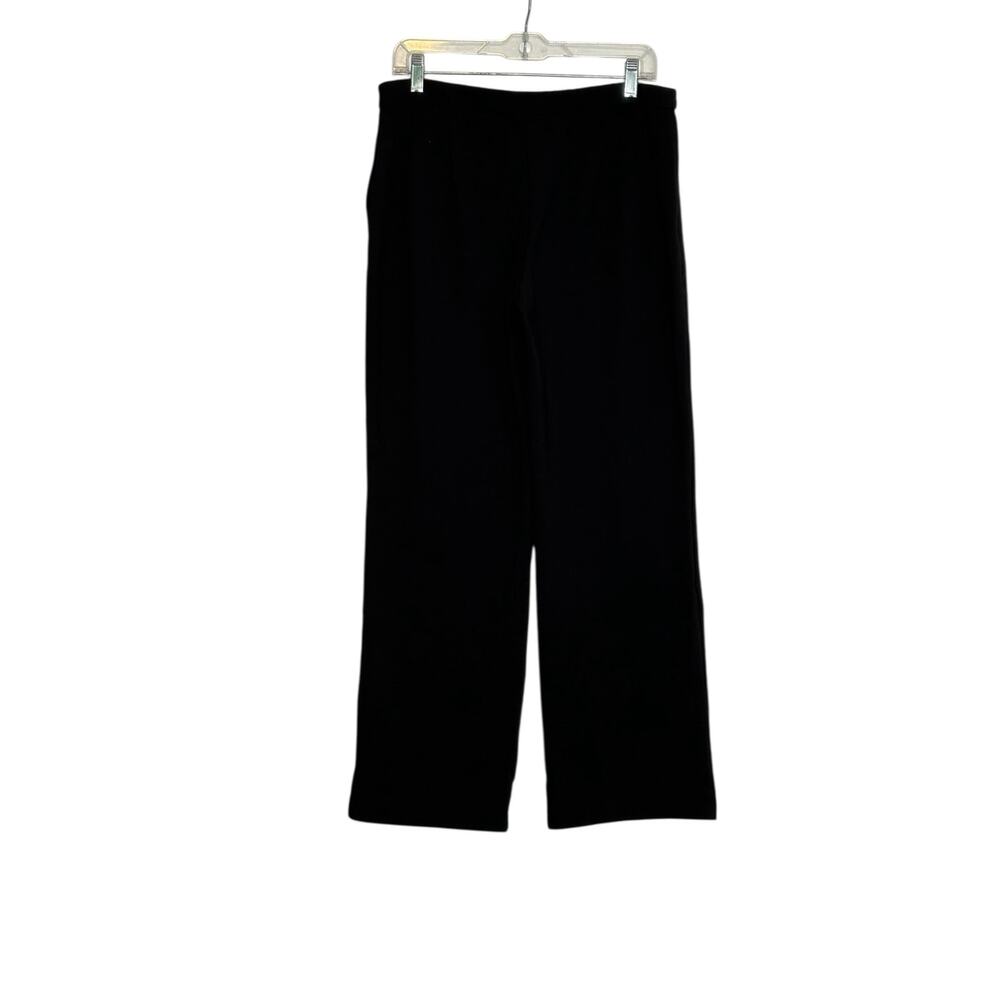 Rachel Zoe black wide legs pull on high waist pants size 10 - Picture 8 of 11